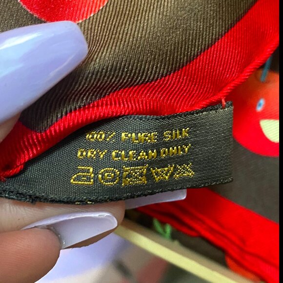 Louis Vuitton x Murakami Large Cherry Monogram Scarf NWT - Picture 5 of 7
